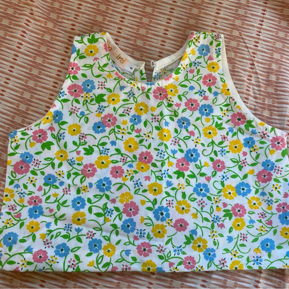 Joonbird floral tank size 6